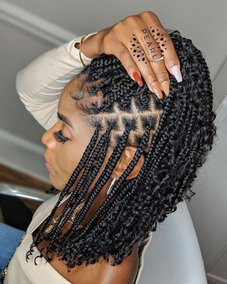 FLAT BOX BRAIDS