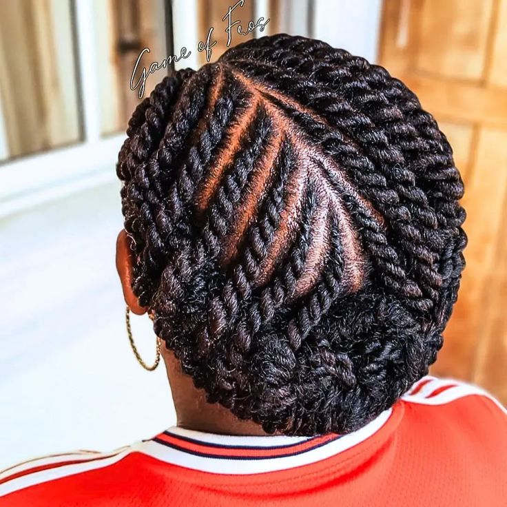 SIMPLE FLAT TWIST STYLE