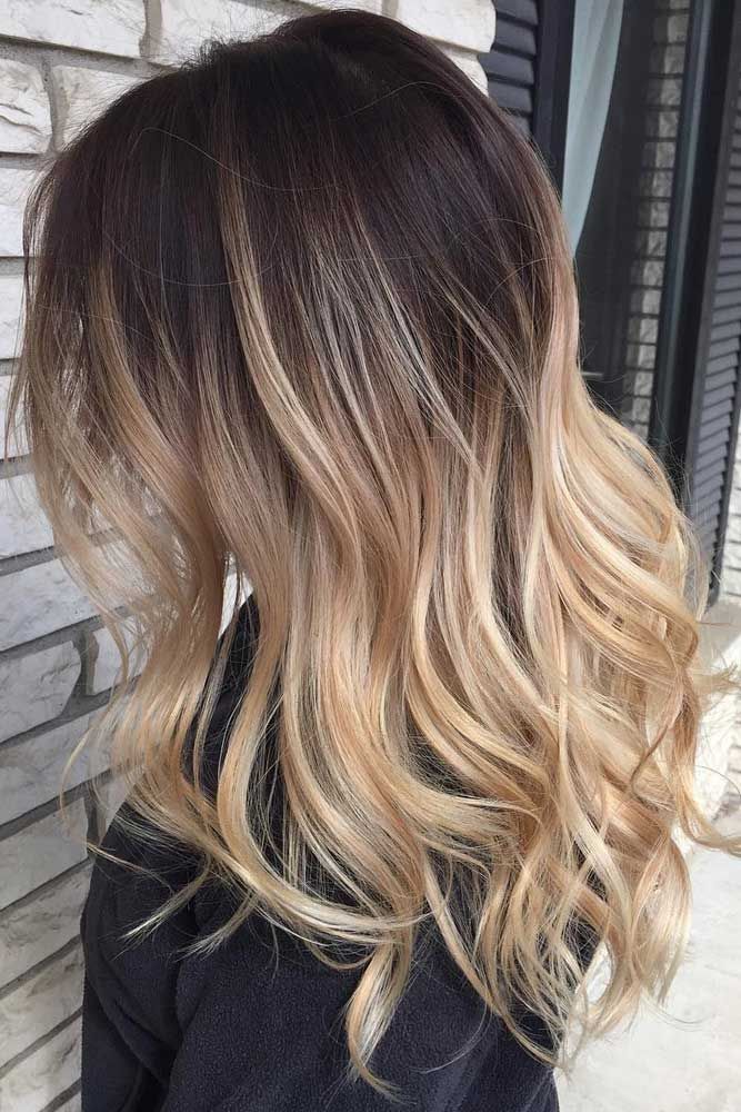 Neat Hairstyle for Ombre Hair